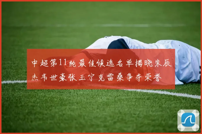 中超第11轮最佳候选名单揭晓朱辰杰韦世豪张玉宁克雷桑争夺荣誉